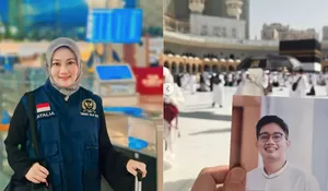 Bertugas di Tanah Suci, Atalia Praratya Badalkan Haji untuk Mendiang Emmeril Kahn Mumtadz: Semoga Hajimu Mabrur