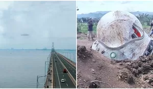 Heboh Beredar Video Pesawat UFO Melintasi Langit Dekat Suramadu hingga Jatuh di Madura, Ternyata Cuma Promosi Film Terbaru Karya Bayu Skak?