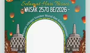 10 Link Twibbon Hari Waisak 2570 BE, Desain Paling Menarik Menuju Perayaan Besar Umat Budha di Seluruh Dunia