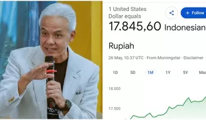 Ganjar Pranowo Soroti Nilai Tukar Rupiah yang Kian Melemah hingga Nyaris Tembus 17.900, Netizen: Indonesia Merdeka, tapi Harga Sembako Mahal