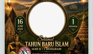 HD! 8 Link Twibbon Tahun Baru Islam 1448 Hijriah, Siap Sambut 1 Muharram dengan Desain Islamic dan Terupdate
