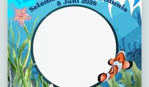 ‎7 Link Twibbon Hari Laut Sedunia 2026, Bagikan Tema Perayaan World Oceans Day di Media Sosial