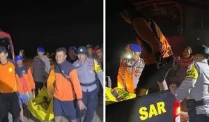 Hari Ketiga Pencarian, Tim SAR Berhasil Temukan Kakak Adik yang Terseret Ombak di Pantai Payangan Jember
