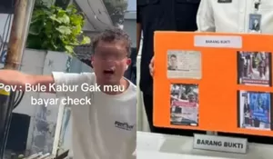 Sempat Hina Indonesia Saat Ditagih Bayar Makanan, Bule Asal Inggris yang Viral di Menteng Akhirnya Ditangkap Imigrasi
