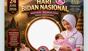 10 Link Twibbon Hari Bidan Nasional 24 Juni 2026, Desain-desain Gratis dan Baru untuk Dibagikan di Media Sosial