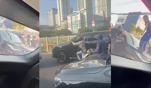 Toyota Fortuner di Tanah Abang Jakarta Jadi Sasaran Massa hingga Rusak Parah, Diduga Terlibat Insiden Tabrak Lari