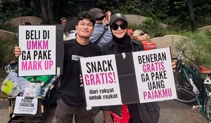 Cerita Zaskia Adya Mecca Buka Posko Logistik untuk Dukung Aksi Demo BEM UI: Donasi Mengalir Tanpa Henti dari Rakyat untuk Rakyat