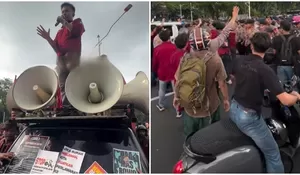 Kenapa Incar Istana Merdeka? Aksi Demo BEM Universitas Bung Karno yang Berujung Blokade Polisi Ramai Disorot, Massa Nyaris Bentrok dengan Aparat