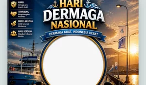 ‎7 Link Twibbon Hari Dermaga Nasional 17 Juni 2026, Ikut Meramaikan di Media Sosial dengan Desain Gambar Terbaik!