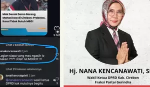 Duduk Perkara Komentar Kontroversial Wakil Ketua DPRD Cirebon Nana Kencanawati ke Peserta Aksi Tolak MBG yang Berujung Permintaan Maaf