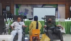 Donor Darah Kecamatan Ambulu dan RSU Jember Klinik Hasilkan 88 Kantong Darah, PMI Jember Apresiasi Tingginya Kepedulian Warga