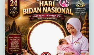 Baru! 10 Twibbon Hari Bidan Nasional 24 juni 2026, Siap Ramaikan Medsos dengan Foto Terbaik dan Terfavorit