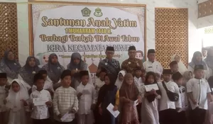 Gebyar Muharam, IGRA di Jombang Santuni Puluhan  Anak Yatim