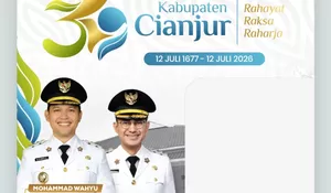 ‎Link Twibbon dan Logo Hari Jadi Kabupaten Cianjur 2026, Desain Terbaik Cocok Dipasang pada Status Medsos