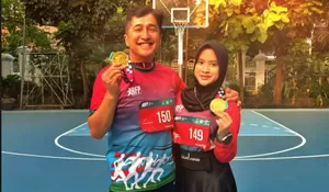 Keren! Intip Perjuangan Irfan Hakim dan Putrinya Ikut Event Run for Free Palestine 2026: Berhari-hari Latihan Lari demi Solidaritas untuk Palestina