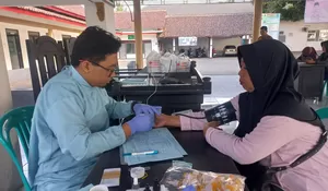 Antusiasme Tinggi! Dimotori Pemdes, Warga Sidomekar Jember Kompak Sumbang 58 Kantong Darah
