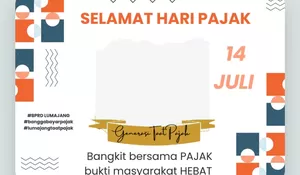 ‎8 Link Twibbon Hari Pajak Nasional 2026, Desain Baru dan Penuh Kreativitas untuk Hiasi Halaman Utama Medsos ‎