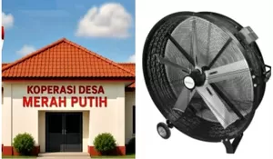 DPR RI Pertanyakan Anggaran Rp1,8 T untuk Kipas Angin Kopdes Merah Putih, Spesifikasi Imatsu MDF Drum Fan Senilai Rp11 Juta Disorot, Ini Penampakannya