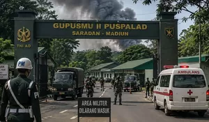5 Fakta Ledakan Gudang Amunisi di Madiun: Begini Kronologi Insiden yang Menyebabkan 1 TNI Meninggal Dunia dan 6 Terluka, Apa Penyebabnya?