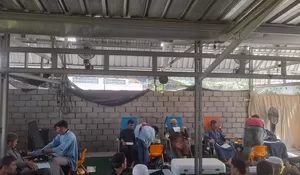 Aksi Donor Darah di PP Minhajul Atsar Ajung Sukses Himpun 76 Kantong Darah
