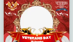 ‎Gratis! 7 Link Twibbon Hari Veteran Nasional 10 Agustus 2026, Desain-desain Menarik untuk Unggahan Media Sosial