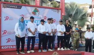 Semarak Harkopnas ke-79 di Jember, Dekopinda Gelar Jalan Sehat Ribuan Peserta demi Pacu Kebangkitan UMKM dan Pemuda 