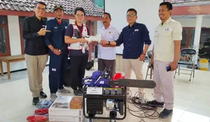 Dinilai Paling Aktif se-Indonesia oleh Palang Merah Jepang, SIBAT Desa Kepanjen Terima Bantuan Sarana Mitigasi Bencana