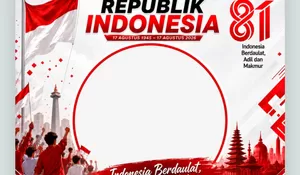 10 Link Twibbon HUT Kemerdekaan ke-81, Semarakkan Hari Kemerdekaan di Media Sosial dengan Foto Menarik dan Gratis