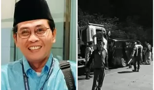 Detik-Detik Kiai Anwar Zahid Alami Kecelakaan di Bojonegoro, Kondisi Mobil Ringsek Usai Ditabrak Truk Jadi Sorotan, Begini Kronologinya