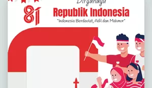 ‎Gratis! 15 Link Twibbon HUT Kemerdekaan RI ke-81, Siap Unggah dan Pakai untuk Medsos 17 Agustus 2026