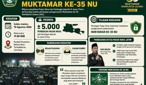 5.000 Pasukan Pagar Nusa Jatim Malam Ini Digembleng untuk Pengamanan Muktamar ke-35 NU di Tambakberas Jombang