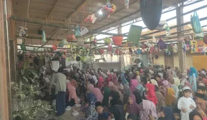 Roda Safari Maulid Putaran Pertama Berjalan, Pengurus NU di Jombang Sebar Ribuan Hadiah