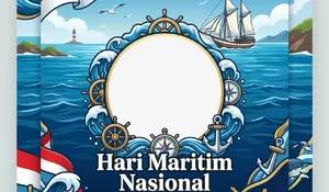 Siap Unggah! 10 Link Twibbon Hari Maritim Nasional 2026, Ramaikan HMN 21 Agustus dengan Foto Terbaik di Medsos