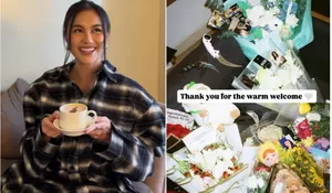 Disambut Fans saat Pulang ke Indonesia, Agnez Mo Kaget Mendadak Dikasih Hadiah Kerambit Usai Serial Reacher Trending di Medsos