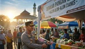 Ketika Polisi Ciamis Gelar Gerakan Pangan Murah, Ini Sosok Dibalik Layar