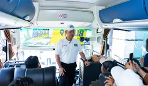 Mudik Bersama BUMN dan ESDM, ANTAM Berangkatkan 500 Pemudik