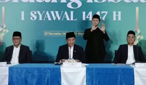 Pemerintah Tetapkan Idul Fitri 1 Syawal 1447 Hijriah Jatuh pada Sabtu 21 Maret 2026