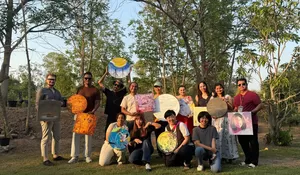 Korda ICCN Lampung Ikut Residensi dan Pameran di Thailand, Perluas Eksposur Praktik Seni Visual Indonesia di Kancah Global