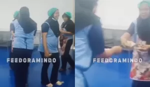 Viral Pegawai SPPG Sumenep Diduga Karaoke Sambil Nyawer di Dapur MBG, Aksinya Tuai Kecaman Warga Desa Setempat