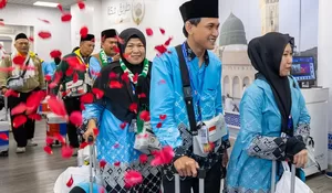 Hampir 10 Ribu Jemaah Tiba di Madinah, Layanan Haji Terpadu Bikin Proses Makin Cepat