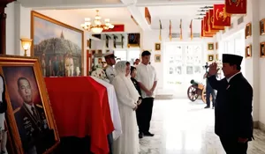 Prabowo Beri Penghormatan Terakhir bagi Mantan Menteri Pertahanan Ryamizard Ryacudu