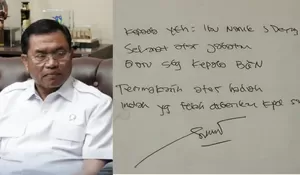 Viral Surat Tulisan Tangan Mantan Wakil Kepala BGN Sony Sonjaya untuk Nanik S Deyang: Terima Kasih atas Hadiah Indah