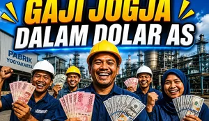 Menilik Gaji Jogja dalam Dolar Amerika Berdasarkan UMK 2026, Hitung Gajimu Sekarang!