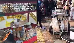 Serba-serbi Aksi Unjuk Rasa Mahasiswa di Bundaran HI: Dari Kopi Hitam hingga Sate Padang Dibagikan Warga kepada Peserta