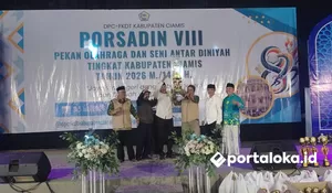 Porsadin VIII Tingkat Kabupaten Ciamis Resmi Ditutup, Kecamatan Cijeungjing Raih Juara Umum