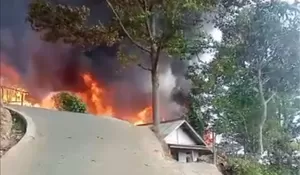 Puluhan Rumah Kampung Adat Cipta Mulya Sukabumi Hangus Terbakar, BPBD Ungkap Kronologi dan Dugaan Penyebabnya