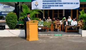 62 Mahasiswa Ikuti KKN-IK INU, Asda III Setda Ciamis Titip Pesan Terapkan Ilmu di Masyarakat