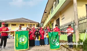 Peringati HUT ke-81 RI dan Hari Pramuka, MTs-MA GUPPI Al Barkah Ciamis Gelar Jalan Sehat dan Perlombaan