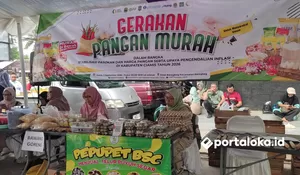 Gerakan Pangan Murah DPKP Ciamis Putus Mata Rantai Pemasok Pangan, Harga Lebih Rendah dari Pasar