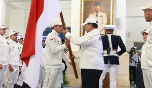 Lepas Kontingen Asian Games 2026, Prabowo Berpesan para Atlet Berikan Performa Terbaik